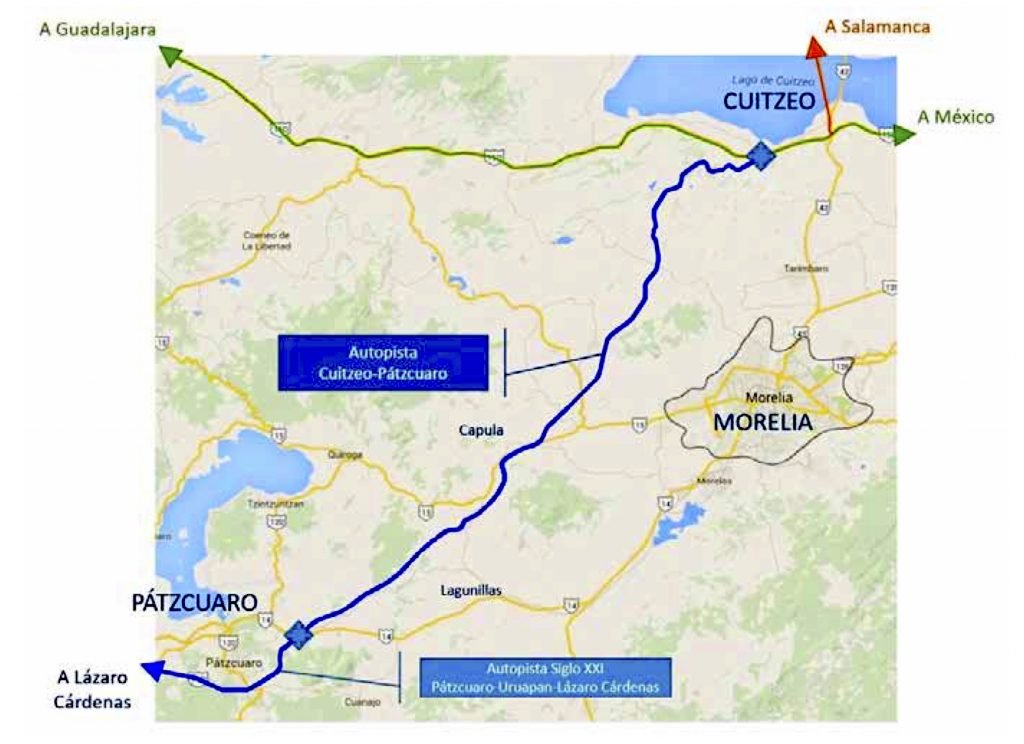 Autopista CUITZEO-PATZCUARO